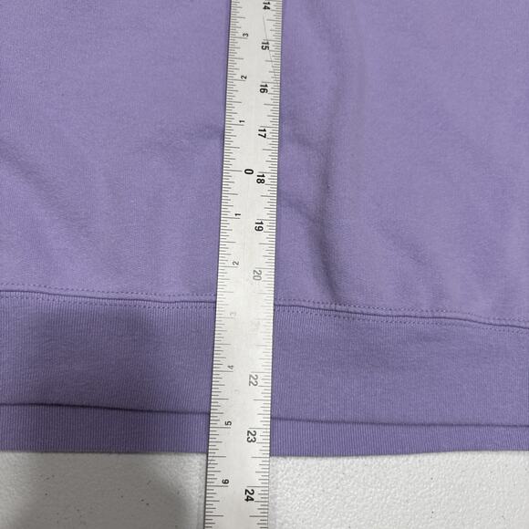 Looney Tunes Womens Juniors L Sweatshirt Embroidered That's All Folks Pullover - Picture 12 of 13